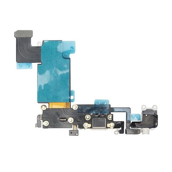 FLEX IPHONE 6S PLUS CU CONECTOR DE ÎNCĂRCARE ALB [HQ]