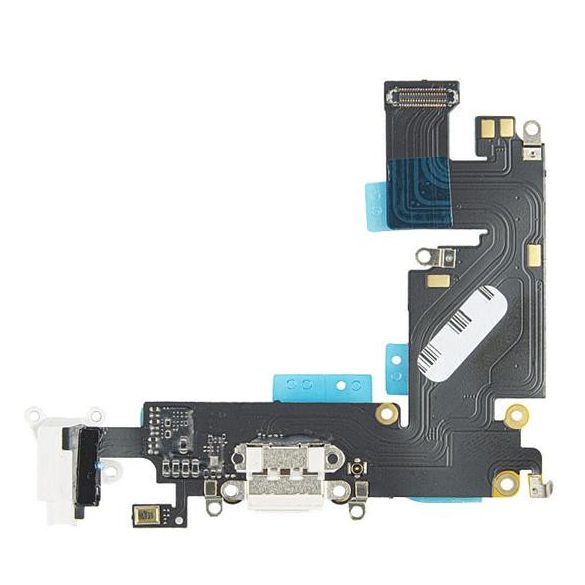 FLEX IPHONE 6 PLUS CU CONECTOR DE ÎNCĂRCARE ALB