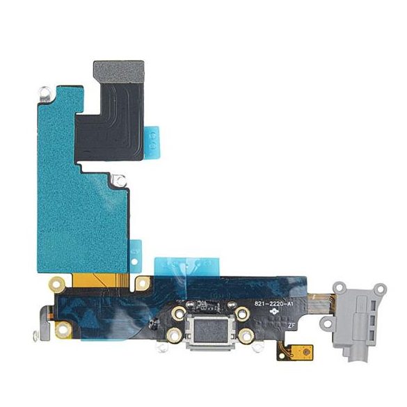 FLEX IPHONE 6 PLUS CU CONECTOR DE ÎNCĂRCARE NEGRU