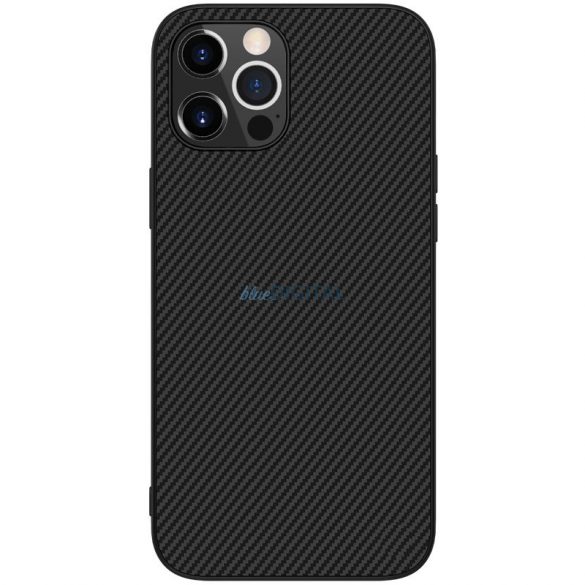 Nillkin Synthetic Fiber Husă Husă blindat pentru iPhone 12 Pro Max negru