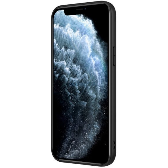 Nillkin Synthetic Fiber Husă Husă blindat pentru iPhone 12 Pro Max negru