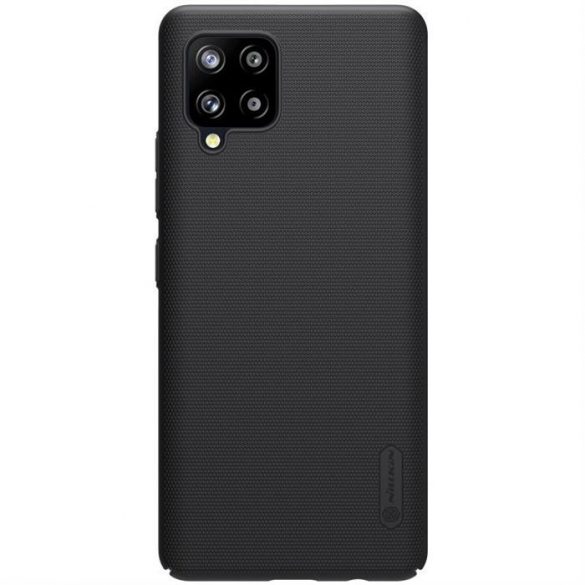 Husa Nillkin Super Frosted Shield + suport pentru Samsung Galaxy A42 5G negru