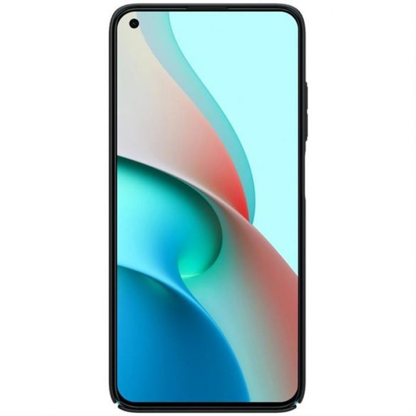 Husă Nillkin Super Frosted Shield + suport pentru Xiaomi Redmi Note 9T 5G negru