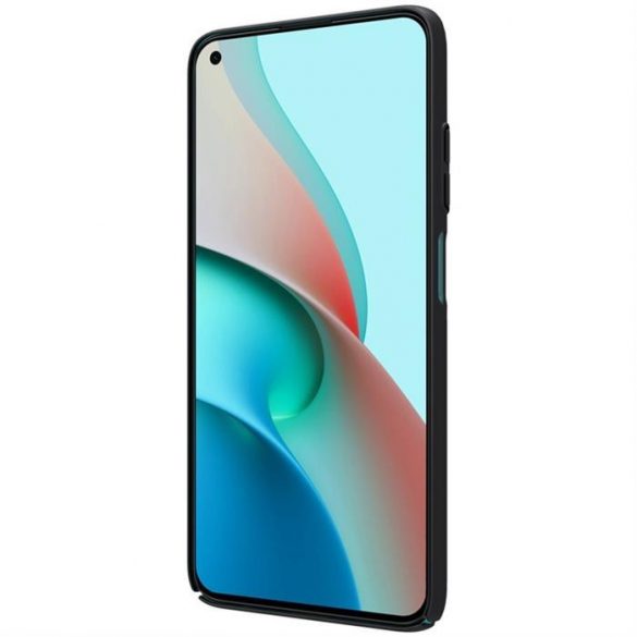 Husă Nillkin Super Frosted Shield + suport pentru Xiaomi Redmi Note 9T 5G negru