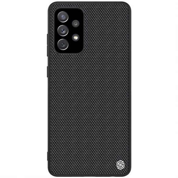 Husă Nillkin Textured Case cu cadru de gel și nailon pe spate Samsung Galaxy A72 4G negru