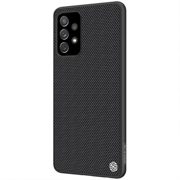 Husă Nillkin Textured Case cu cadru de gel și nailon pe spate Samsung Galaxy A72 4G negru