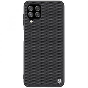 Husă Nillkin Textured Case cu cadru de gel și nailon pe spate Samsung Galaxy A22 4G negru