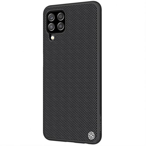 Husă Nillkin Textured Case cu cadru de gel și nailon pe spate Samsung Galaxy A22 4G negru