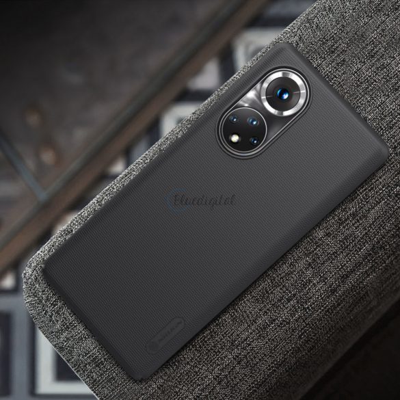 Nillkin Super Frosted Shield Husă întărită Husă + suport Honor 50 Pro negru