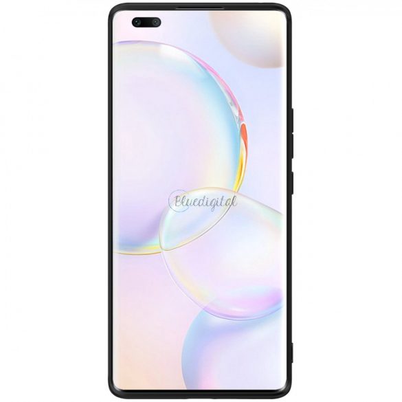 Nillkin Textured Husă un husă durabil armat cu un cadru de gel și nylon pe spate Honor 50 Pro negru