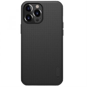 Nillkin Super Frosted Shield Pro husă durabil pentru iPhone 13 Pro Max negru