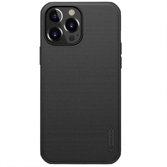 Nillkin Super Frosted Shield husă + kickstand pentru iPhone 13 Pro negru