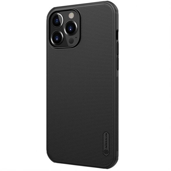 Nillkin Super Frosted Shield husă + kickstand pentru iPhone 13 Pro negru