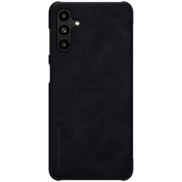 Husa toc din piele Nillkin Qin pentru Samsung Galaxy A13 5G neagra