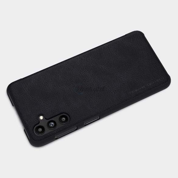 Husa toc din piele Nillkin Qin pentru Samsung Galaxy A13 5G neagra