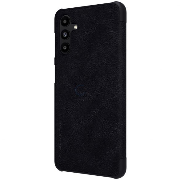 Husa toc din piele Nillkin Qin pentru Samsung Galaxy A13 5G neagra