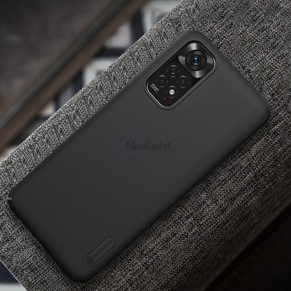 Nillkin Super Frosted Shield Durable Husă Husă Xiaomi Redmi Note 11T 5G / Note 11S 5G / Note 11 5G (China) / Poco M4 Pro 5G negru