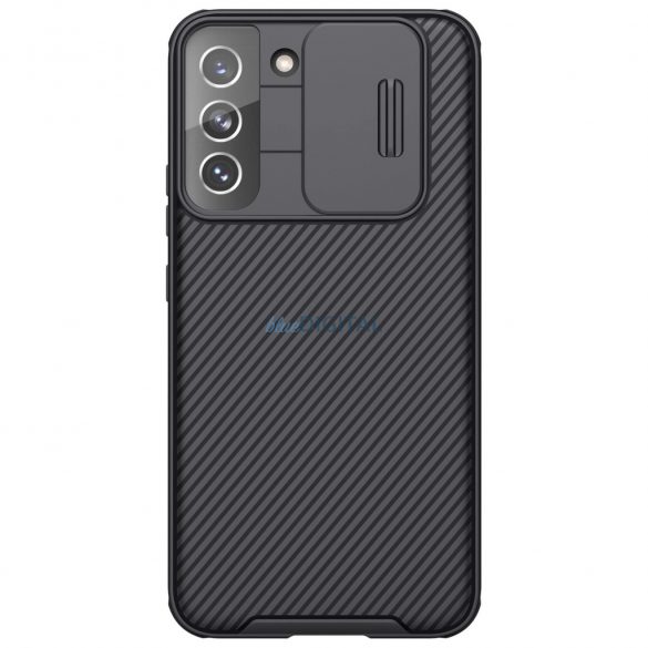 Husă Nillkin CamShield Pro cu protecție pentru obiectivul camerei foto pentru Samsung Galaxy S22 - negru