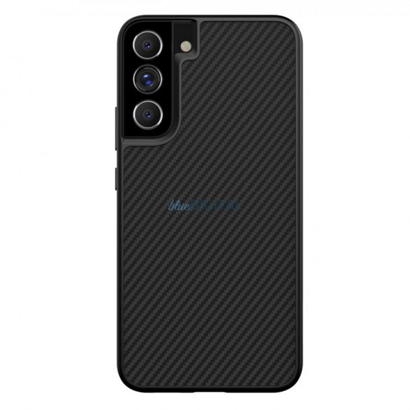 Nillkin Synthetic Fiber Husă Husă blindat pentru Samsung Galaxy S22 + (S22 Plus) negru