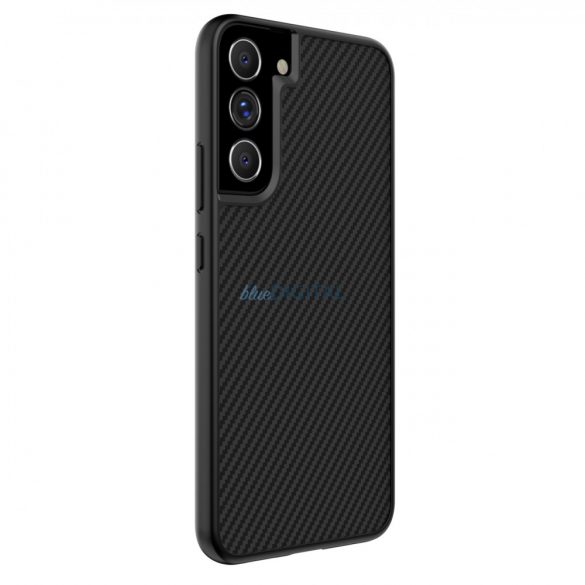 Nillkin Synthetic Fiber Husă Husă blindat pentru Samsung Galaxy S22 + (S22 Plus) negru