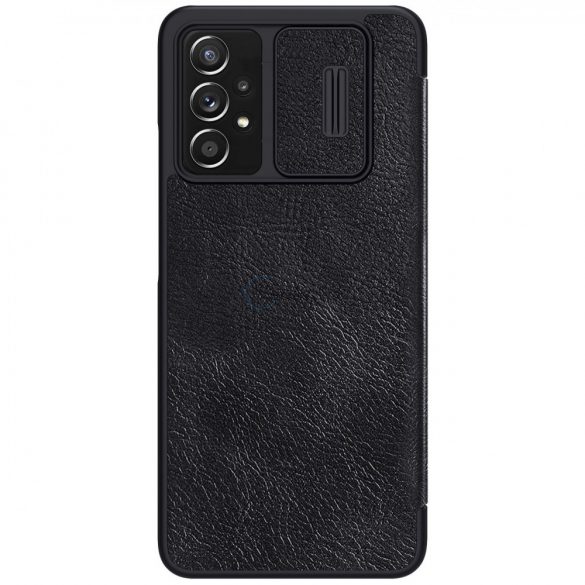 Toc din piele Nillkin Qin pentru Samsung Galaxy A73 negru