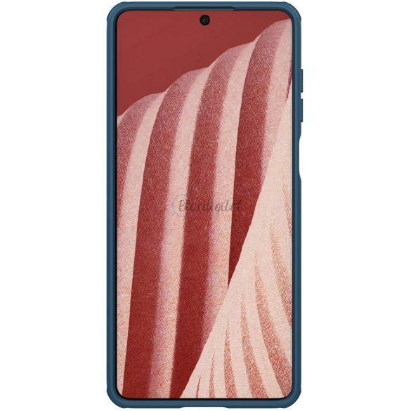 Husa rezistenta Nillkin Super Frosted Shield Pro pentru Samsung Galaxy A73 albastra