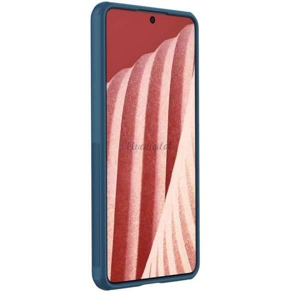 Husa rezistenta Nillkin Super Frosted Shield Pro pentru Samsung Galaxy A73 albastra