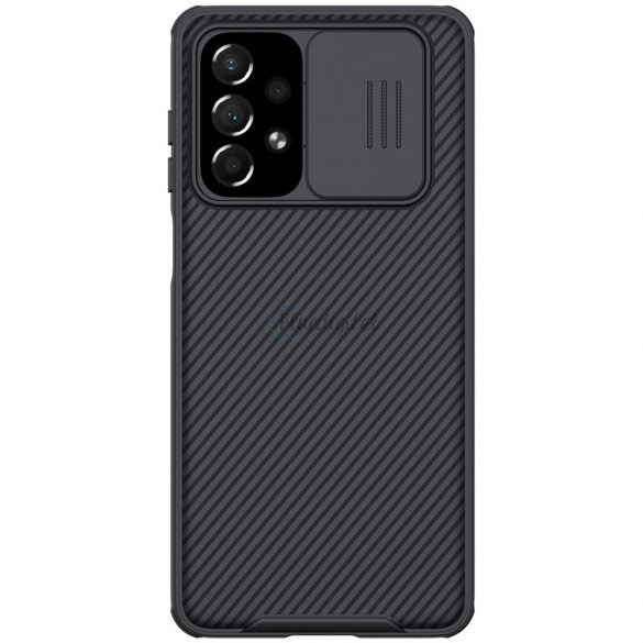 Husă Nillkin CamShield Pro Husă blindată Husă Husă pentru cameră Samsung Galaxy A73 Negru