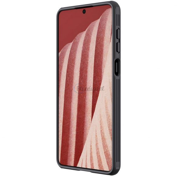 Husă Nillkin CamShield Pro Husă blindată Husă Husă pentru cameră Samsung Galaxy A73 Negru