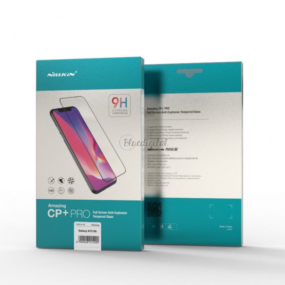 Nillkin CP + PRO sticlă temperată cu ecran complet ultra-subțire cu cadru 9H de 0,2 mm Samsung Galaxy A73 negru