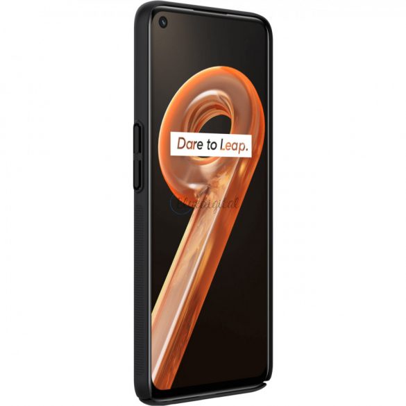 Husă Nillkin Super Frosted Shield întărită + Stand Realme 9i negru