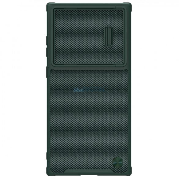 Nillkin Husă S texturată pentru Samsung Galaxy S22 Husă ultra blindată cu Husă pentru cameră verde