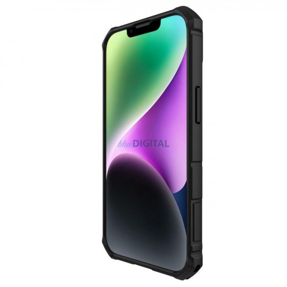 Nillkin CamShield Armor ProHusăiPhone 14Husăblindată cu suport inelar pentru cameră foto Albastru