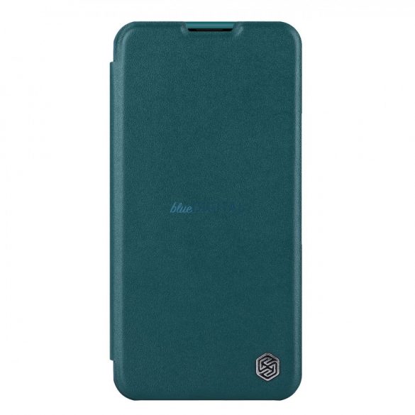 Husă din piele Nillkin Qin Pro - piele simplă iPhone 14 Plus 6.7 2022 Verde exuberant