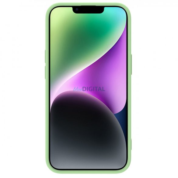 Husă Nillkin CamShield Silky din silicon pentru iPhone 14 6.1 2022 Verde mentă