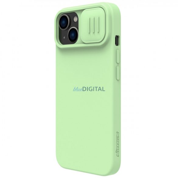 Husă Nillkin CamShield Silky din silicon pentru iPhone 14 6.1 2022 Verde mentă