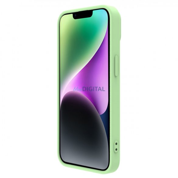 Husă Nillkin CamShield Silky din silicon pentru iPhone 14 6.1 2022 Verde mentă