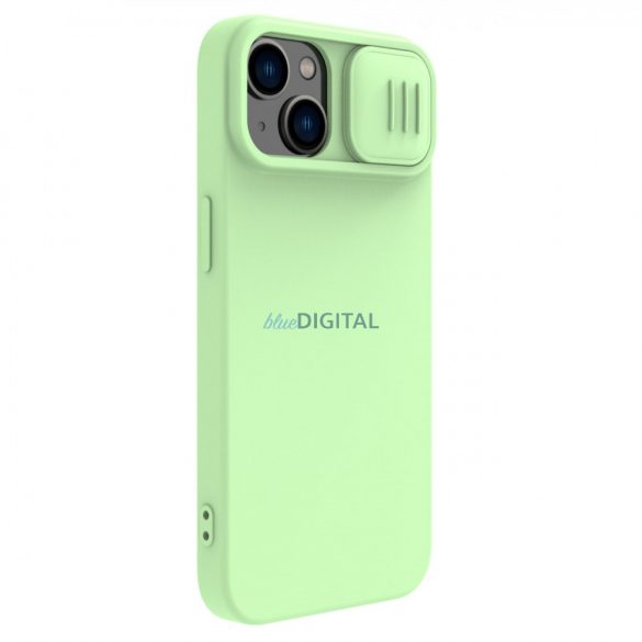 Husă Nillkin CamShield Silky din silicon pentru iPhone 14 6.1 2022 Verde mentă