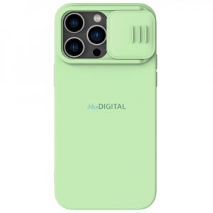 Husă Nillkin CamShield Silky din silicon pentru iPhone 14 Pro 6.1 2022 Verde mentă