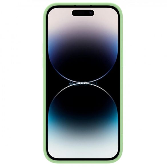 Husă Nillkin CamShield Silky din silicon pentru iPhone 14 Pro 6.1 2022 Verde mentă