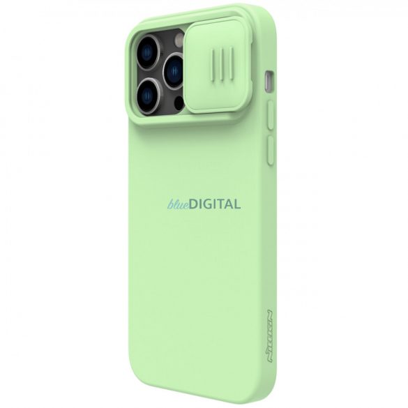 Husă Nillkin CamShield Silky din silicon pentru iPhone 14 Pro 6.1 2022 Verde mentă