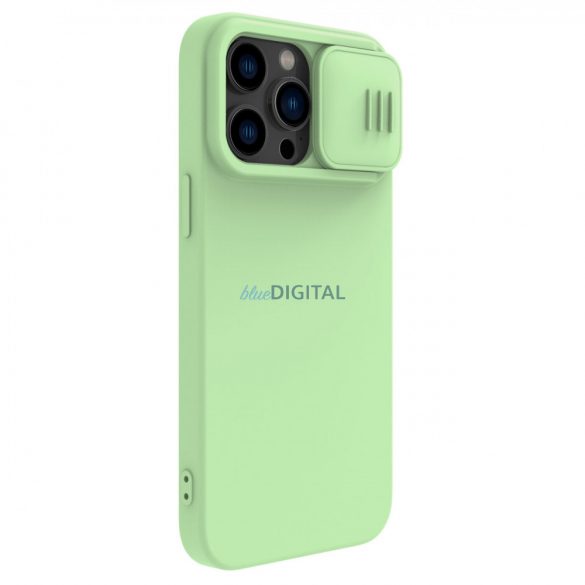 Husă Nillkin CamShield Silky din silicon pentru iPhone 14 Pro 6.1 2022 Verde mentă