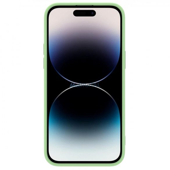 Husă Nillkin CamShield Silky din silicon pentru iPhone 14 Pro Max 6.7 2022 Verde mentă