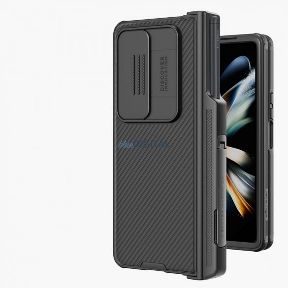 Nillkin CamShield Pro Husă (costum) pentru Samsung Galaxy Z Fold 4 Husă cu suport pentru camera foto albastru