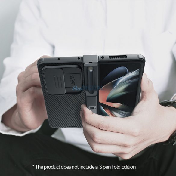 Nillkin CamShield Pro Husă (costum) pentru Samsung Galaxy Z Fold 4 Husă cu suport pentru camera foto albastru