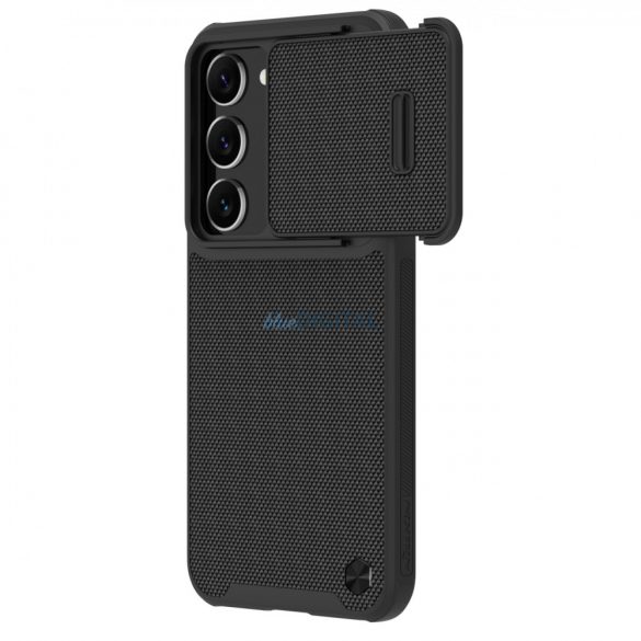 Husă Nillkin Textured S pentru husă blindată Samsung Galaxy S23 cu capac pentru cameră neagră