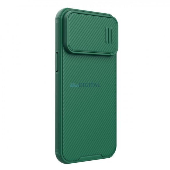 Husa Nillkin CamShield S pentru iPhone 14 Pro Max husa blindata husa camera verde