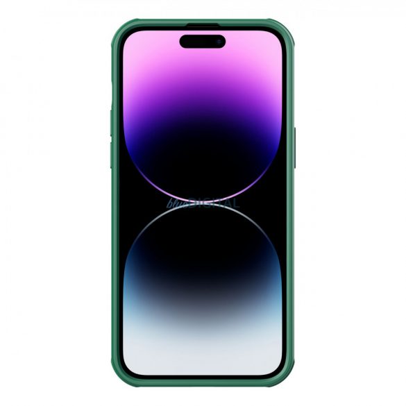 Husa Nillkin CamShield S pentru iPhone 14 Pro Max husa blindata husa camera verde