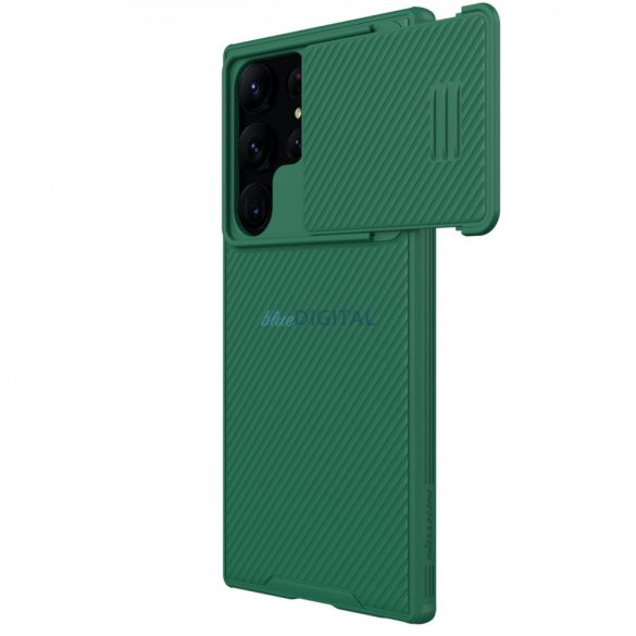 Husa Nillkin CamShield S pentru Samsung Galaxy S23 Ultra Armored Cover Husa camera verde