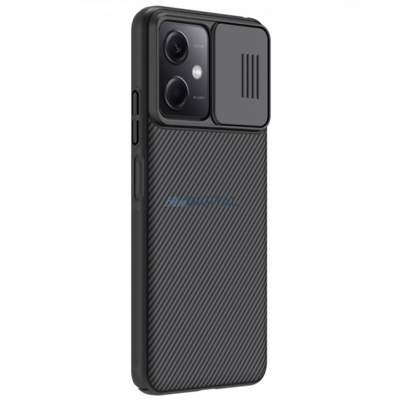 Nillkin CamShield Husă pentru Xiaomi Redmi Note 12 5G / Poco X5 5G Husă cu Husă de cameră negru